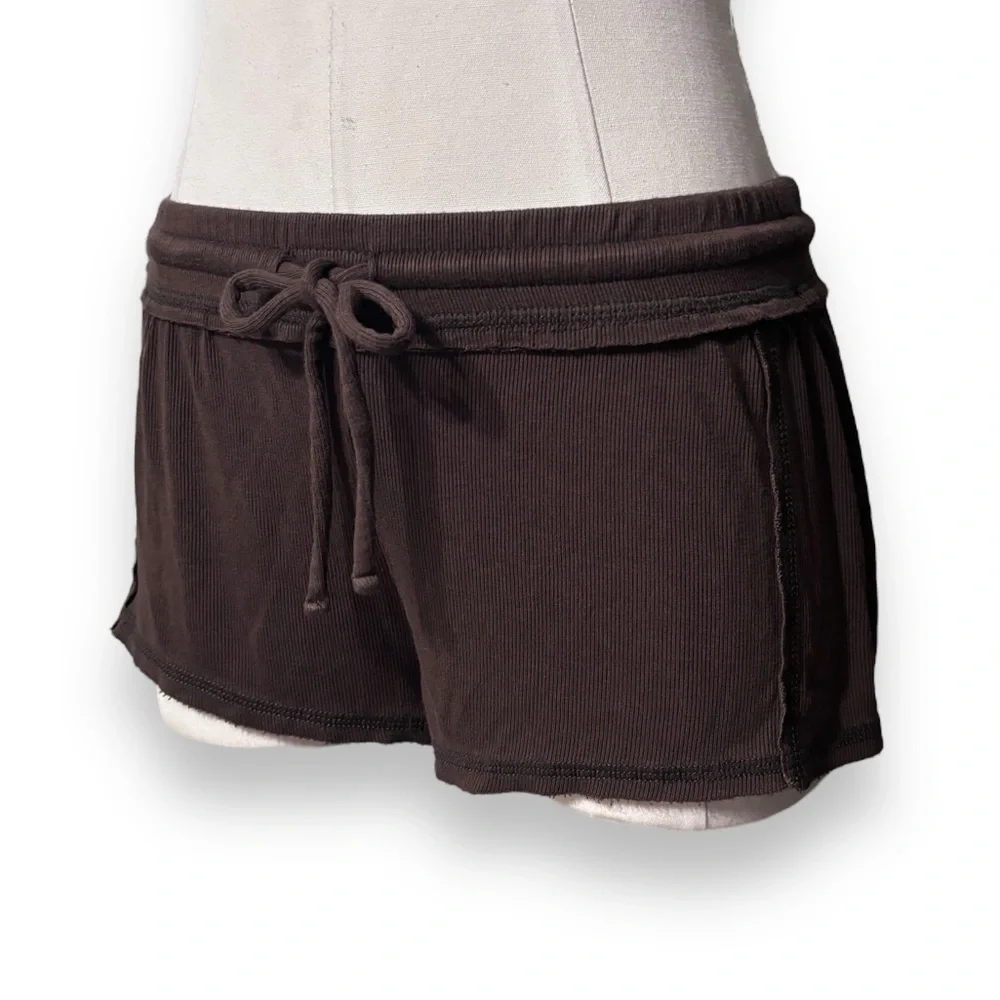 OUT FROM UNDER x URBAN OUTFITTERS Sweet Dreams Low Rise Brown Boy Shorts